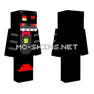 Lefty FNAF Robot Minecraft skin