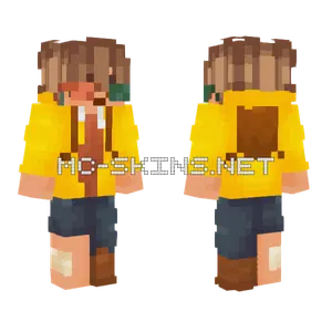 Leg Update Copper Minecraft skin