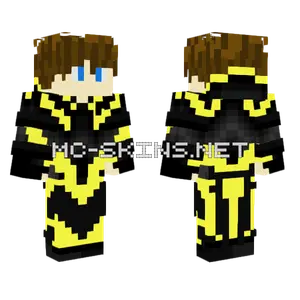 Legendary Diamond Boy Minecraft skin
