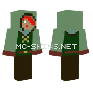Lego Minifigure Girl Minecraft skin