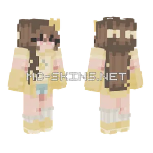 Lemon Meringue Pie Minecraft skin