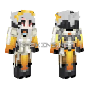 Lennlin Mercy Minecraft skin