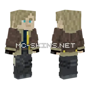 Leon Jacket Re4r Minecraft skin
