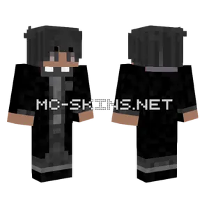 Leonardnoble Black Outfit Minecraft skin