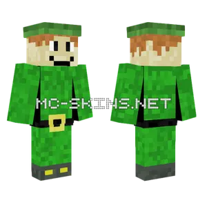 Lepercon Happy Late St Patrick's Day Minecraft skin
