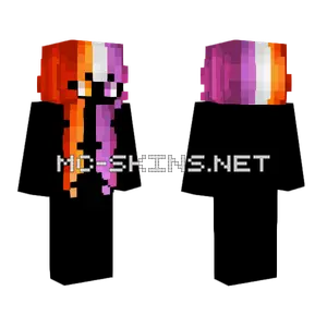 Lesbian Pride Skin Minecraft skin