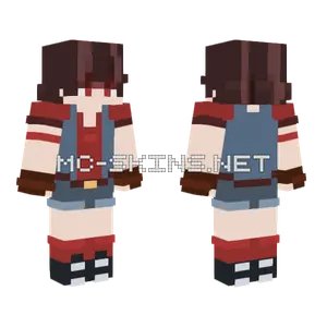 Let Down Girl Minecraft skin