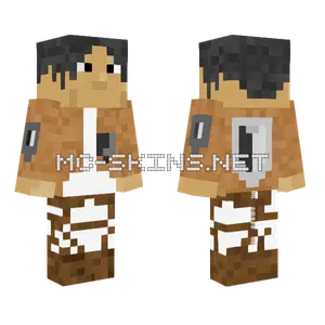 Levi Ackerman Minecraft skin