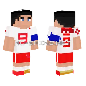 Lewy Lewandowski Minecraft skin