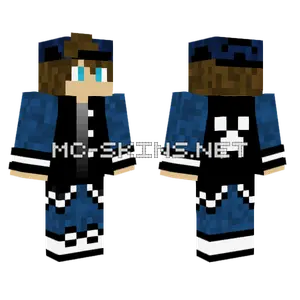 Lgs Slays Blue Jacket Minecraft skin