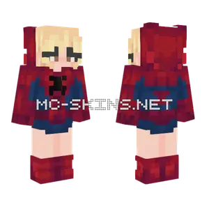 Lia Cubito Minecraft skin