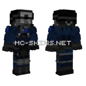 Lia Gon C C Security Guard Minecraft skin