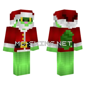 Lifty As The Grinch Minecraft skin