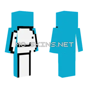 Light Blue Dream Minecraft skin