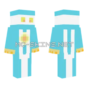 Light Blue Robot Suit