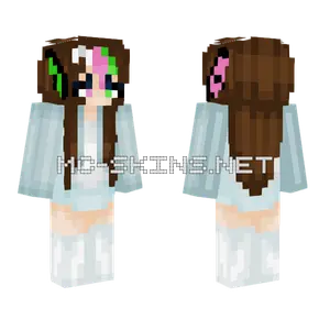 Light Blue Skin Minecraft skin