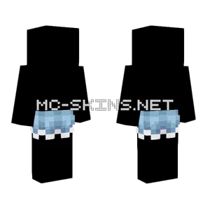 Light Blue White Shorts Minecraft skin