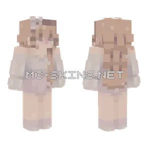 Light Brown Hair Girl Minecraft skin