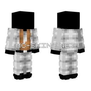 Light Gray Tan Brown Suit Tie Minecraft skin