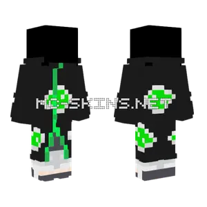 Light Green Akatsuki Minecraft skin