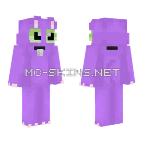 Light Purple Cat Minecraft skin