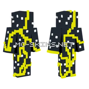 Lightning Skin Minecraft skin