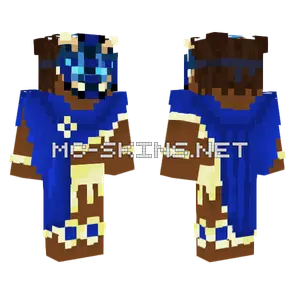 Liiminar Blue Armor Minecraft skin