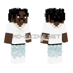 Lil Tjay Minecraft skin