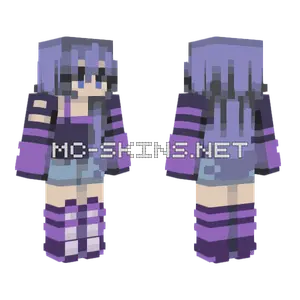 Lilac And Lavender Rce Minecraft skin