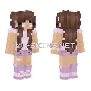 Lilac Pink Summer Girl