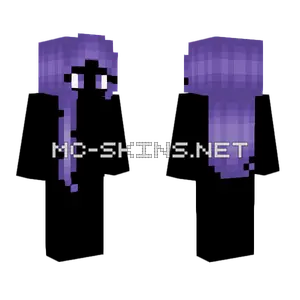 Lilac Purple Left Sided Minecraft skin