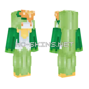 Lilligant Pokemon Minecraft skin