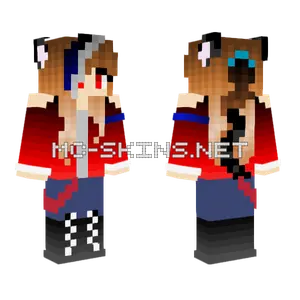 Lily New Look Minecraft skin