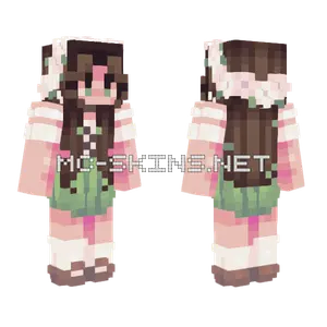 Lilypad Girl Minecraft skin