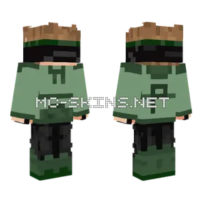 Lime Boy Minecraft skin