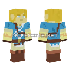 Link Botw Minecraft skin