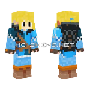 Link Breath Of The Wild Minecraft skin