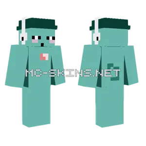 Lit Minecraft skin