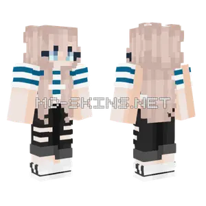 Little Bit Girl Minecraft skin