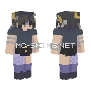 Little Left Of The Old Me OC Minecraft skin