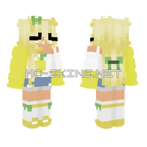 Little Miss Lemon Minecraft skin
