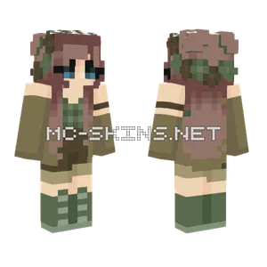 Living Out in a Cottage Minecraft skin