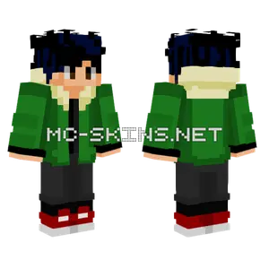 Lixandermc Skin Green Jacket Minecraft skin