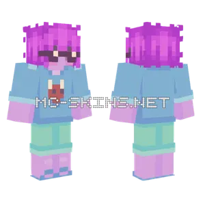 Lixone Cute Jellyfish Minecraft skin