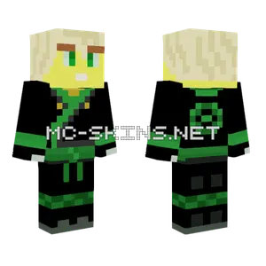 Lloyd Garmadon Ninjago Movie Minecraft skin
