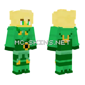 Lloyd Mergesuit Unmasked Minecraft skin