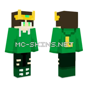 Loki Universe 48 Casual Minecraft skin
