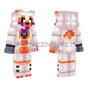 Lolbit Fnaf Ucn Minecraft skin