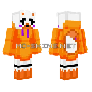 Lolbit With Jacket Minecraft skin