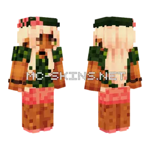 Lolool Cute Girl Minecraft skin